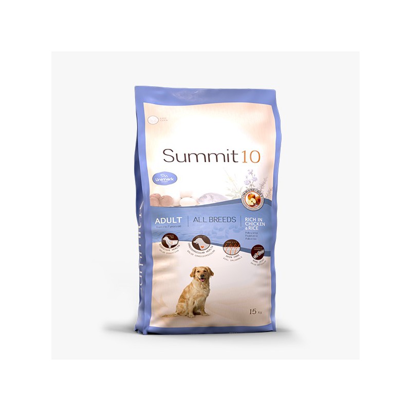 Summit 10 - Life Stages Adult Dog (Chicken & Rice) 3kg / 15kg