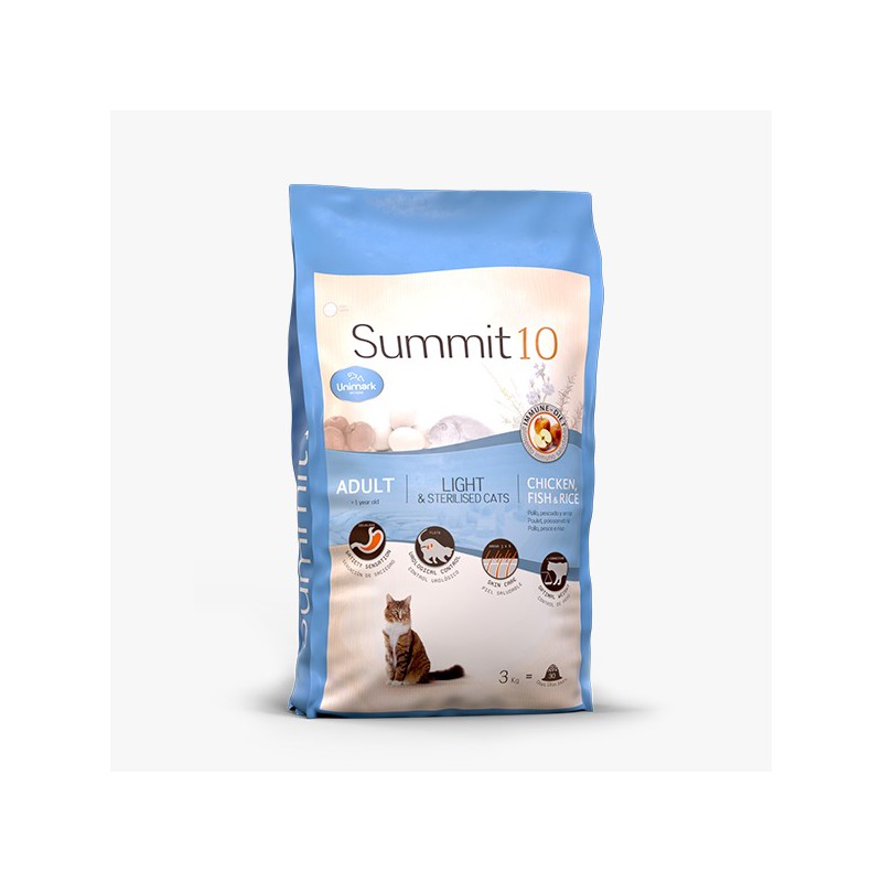 Summit 10 - Light & Sterilised (Chicken&Fish＆Rice) 1.5kg / 3kg