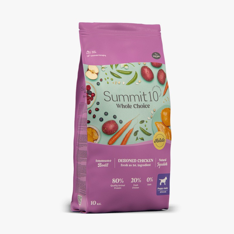 Summit10 - 無穀物益生菌+益生元 幼犬配方 (雞肉) 2kg / 10kg